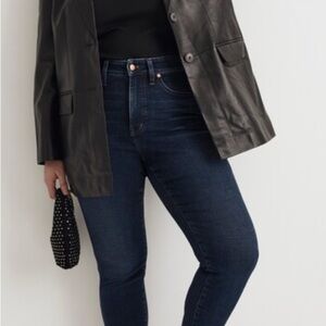 Madewell high-rise 9” Skinny jeans in Kingston wash